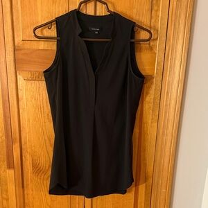 Elegant Black Sleeveless Blouse